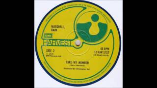 Marshall, Hain - Take My Number (1978)