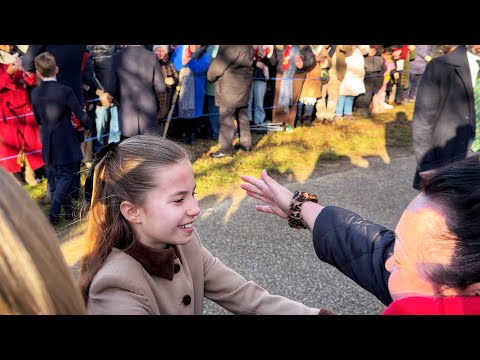 Princess Charlotte Great Hug of Christmas Day, Bestowed by the Young Princess upon a Royal Fan