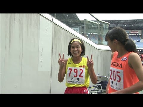 230825全日中陸上・女子100m決勝 