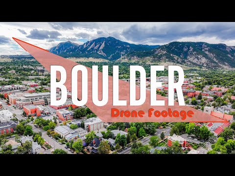 Boulder, Colorado | Drone Footage 4K