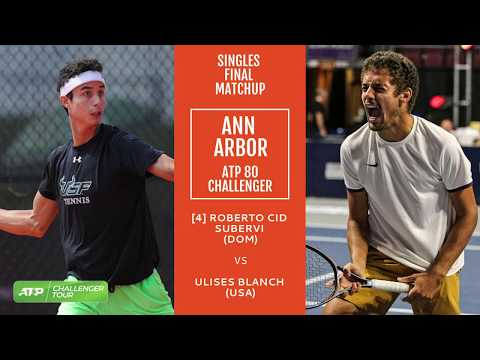 2020 Ann Arbor Challenger Final: Roberto Cid Subervi vs Ulises Blanch