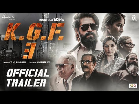KGF Chapter 3 Official Trailer| Yash|Sanjay D|Raveena T|Srinidhi| Prashanth Neel | Vijay K | Concept
