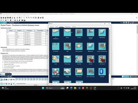 10.3.5 - Packet Tracer - Troubleshoot Default Gate