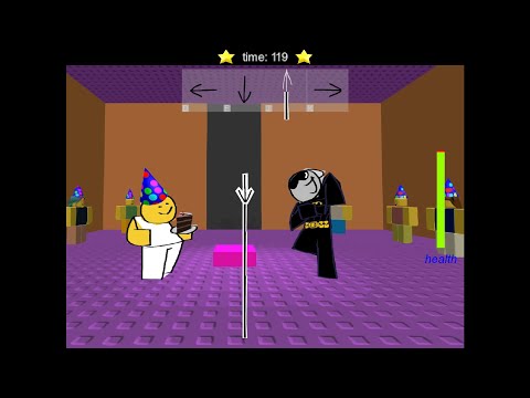 FNF: hallow again john doe - birthday bash (by kittycass and chozen) [FC]