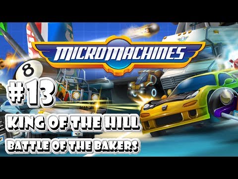 Micro Machines World Series - #13 King Of The Hill | Battle of the Bakers (gameplay) [1080p 60fps]