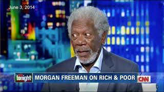 Morgan Freeman Rips Up & Burns CNN Host’s Race Card