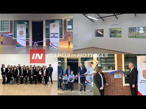 EDUCACIÓN INICIAL: INAUGURAN MODERNA AULA EN SAN JUAN DEL PARANÁ