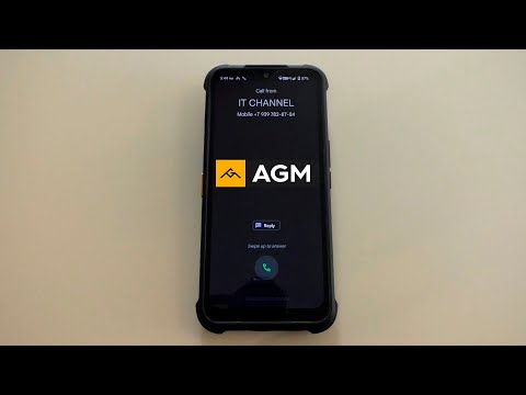 AGM H5 Pro Incoming Call