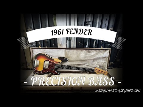 1961 FENDER PRECISION BASS - Andy's Vintage Guitars