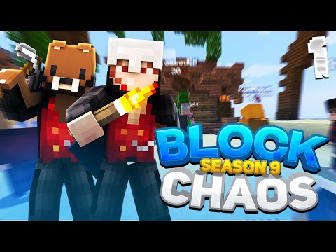 Block Chaos UHC S9 | EP: 1 | IM TEAMED WITH A ZOMBIE!?
