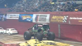MONSTER JAM 2013 NASHVILLE GRINDER,GRAVE DIGGER,IRON MAN,WAR WIZARD,ZOMBIE,BLUE THUNDER,PROWLER,