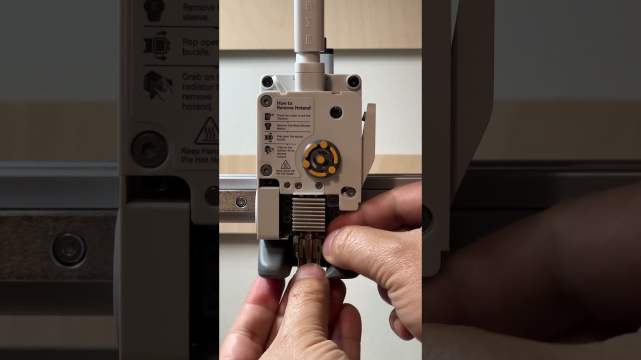 Real Time Nozzle Change on Bambulabs A1 3d Printer
