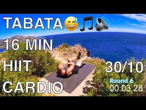Tabata cardio workout / 30/10 / Interval training music motivation