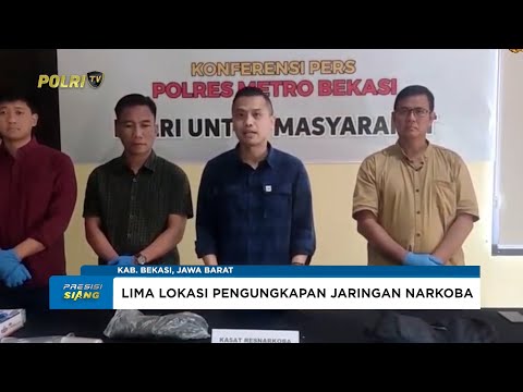 POLRESTRO BEKASI UNGKAP KASUS PEREDARAN NARKOBA 22 MEI HINGGA 5 JUNI 2025