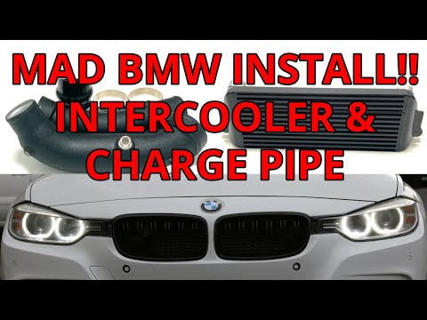 MAD BMW 335 Intercooler & Charge Pipe Step by Step Install