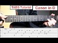 Canon in D | Fingerstyle TABS Guitar Lesson (Tutorial) How to play Canon in D with Tabs Canon in D | Fingerstyle TABS Guitar Lesson (Tutorial) How to play Canon in D with Tabs
