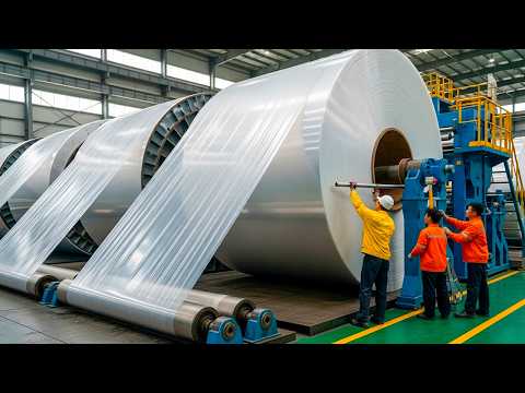 So wird's gemacht. 5 Billionen Plastiktüten & das Geheimnis der Herstellung! 🛍️💨🏭