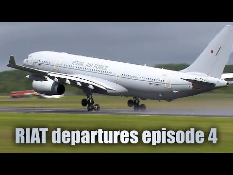 RIAT departures 4 - Selected Heavies - Monday 11th July 2016