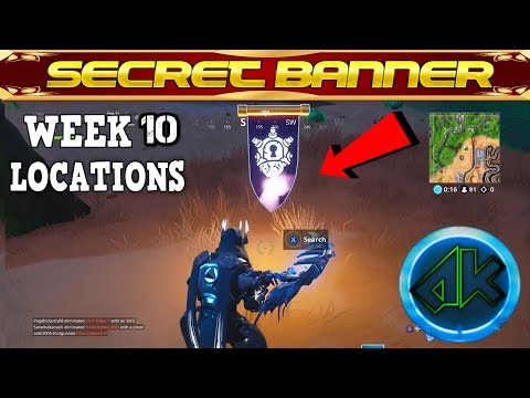 Find the SECRET BANNER in loading screen LOCATION - WEEK 10 SEASON 7