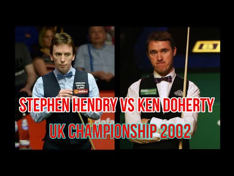 Stephen Hendry vs Ken Doherty UK Championship 2002 |Snooker Independent Club