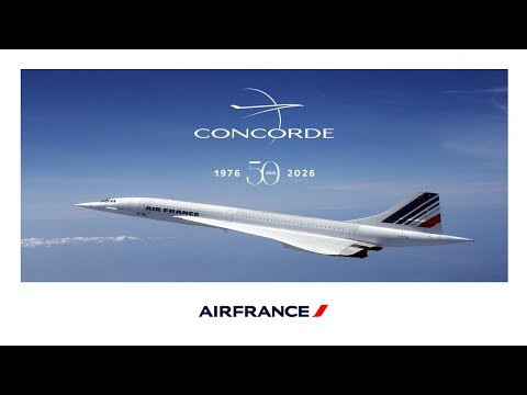 Air France commemorates the 50th anniversary of Concorde’s first commercial flight