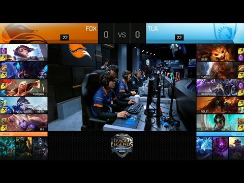 FOX vs TLA Game 1 Highlights - ECHO FOX vs TEAM LIQUID ACADEMY 2017 NALCS PROMOTION TOURNAMENT