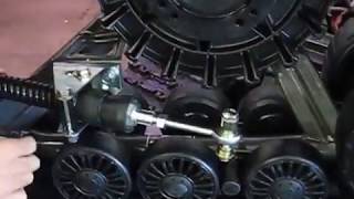 How to adjust the rear angle of attack