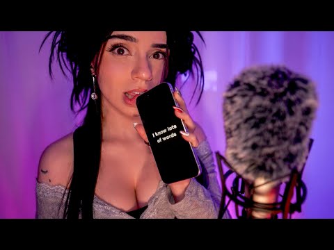 ASMR Super Soft Whispering -Trigger Words