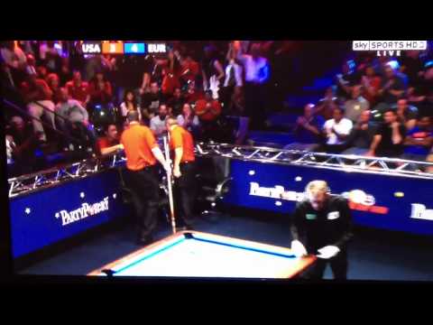 Mosconi Madness 2011 - Morris loses it and swears at Europe!