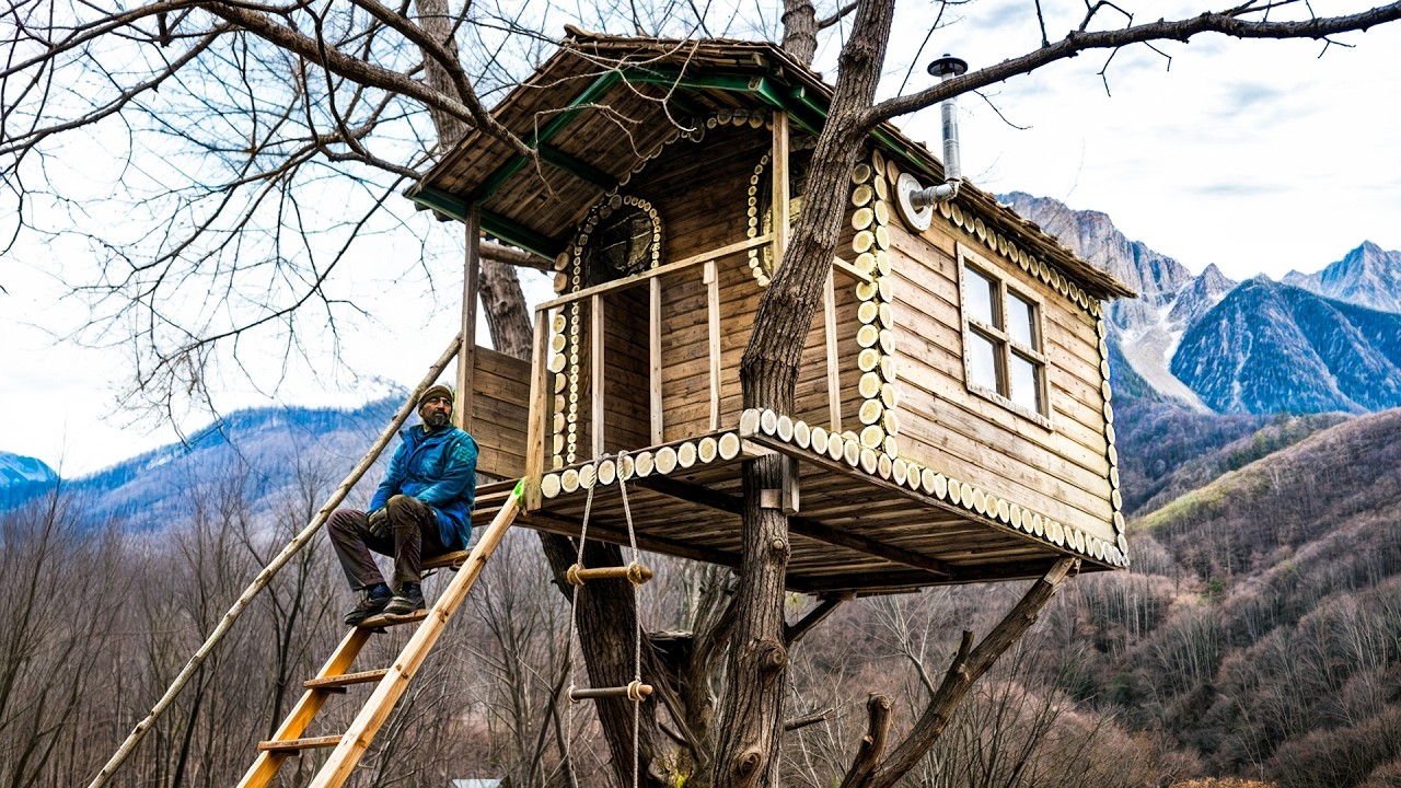 Building a Treehouse in the Wild: From Foundation to Watermill