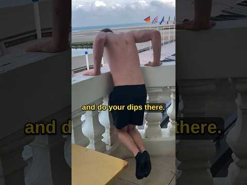 How to do Dips ✅AT HOME (no dip bar) | #shorts #calisthenics #subscribe