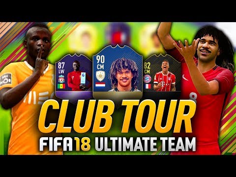 FIFA 18 EXPENSIVE CLUB TOUR w/ 90 ICON GULLIT & 87 POTM MANE!