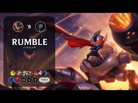 Rumble Jungle vs Kindred - EUW Grandmaster Patch 12.23