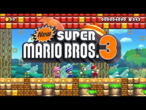 New Super Mario Bros. 3: Release Trailer | Super Mario Maker 2 Super World