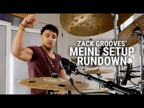 Meinl Cymbals - Zack Grooves' Meinl Setup Rundown