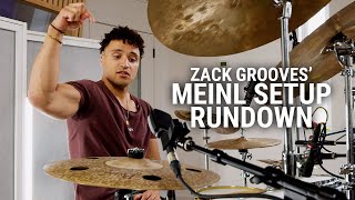 Video thumbnail for Meinl Cymbals - Zack Grooves' Meinl Setup Rundown by MEINL Cymbals
