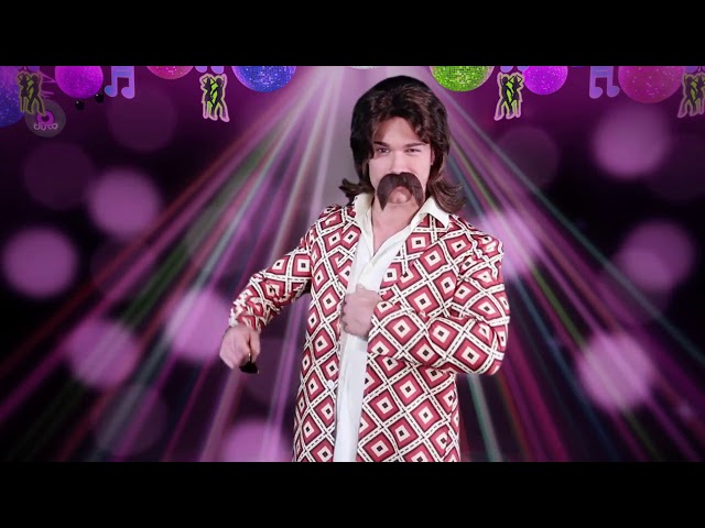 Vídeo relacionado con Camisa retro de los años 70 con y sin estampado, disfraz de discoteca para hombre, talla L/XL, color: rombo