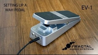 Video thumbnail for Setting Up an EV-1 as an Axe-Fx II Wah Pedal by G66