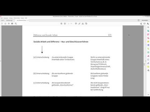 Gedanken diskriminierungskritische Soziale Arbeit