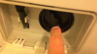 Washing Machine door locked - Still full of water - SOLVED