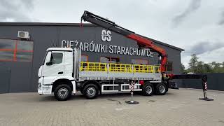 Mercedes-Benz Mercedes-Benz Arocs Actros 3236 // E6 // 8x4 // Palfinger PK4800 Pritsche LKW kaufen - Bild 4 | Autoline DE Mercedes-Benz Mercedes-Benz Arocs Actros 3236 // E6 // 8x4 // Palfinger PK4800 Pritsche LKW | Bild 4 - Autoline