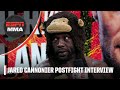 Jared Cannonier is confident he beat Sean Strickland at #UFCVegas66 | UFC Post Show