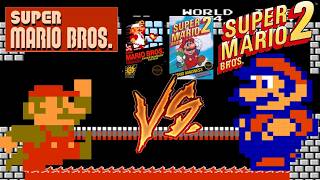SUPER MARIO BROS. vs SUPER MARIO BROS. 2 — Which NES Classic Wins?