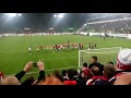 video: Magyarország - Norvégia 2-1, 2015 - A játékosok ünnepelnek a B-közép előtt