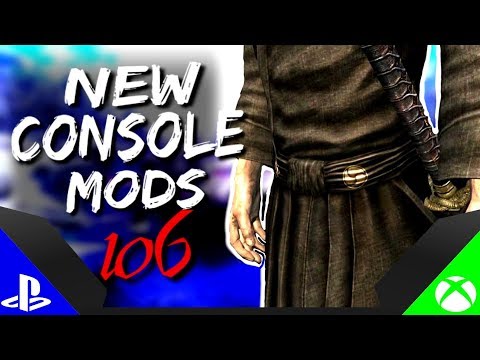 Skyrim Special Edition: ▶️5 BRAND NEW CONSOLE MODS◀️ #106 (PS4/XB1/PC)