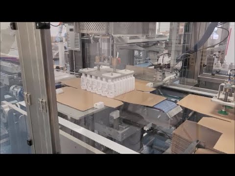 WRAPAROUND CASE PACKER FOR PHARMA PRODUCTS