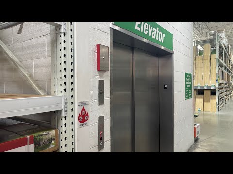 ThyssenKrupp Hydraulic Elevator at Menards in Peoria, Illinois