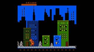 Rampage (NES) video game port | full game completion session 🎮