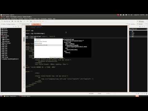 Cgi Con Python Formularios Pt 8