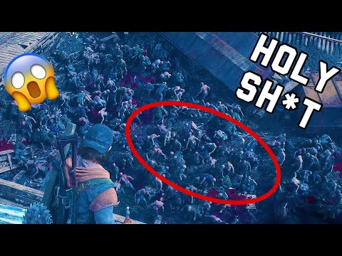 OLD SAWMILL HORDE - Days Gone Gameplay Walkthrough - New Game Plus - Survival II Difficulty